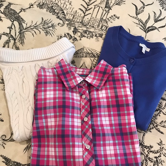 Talbots Button Down Shirt - Picture 2 of 4